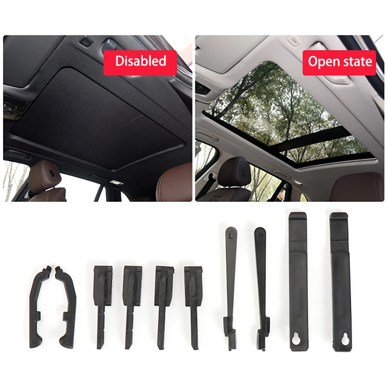 

Комплект для ремонта солнцезащитных козырьков, 54107198762, для BMW X5 E70 06-13 F15 13-18