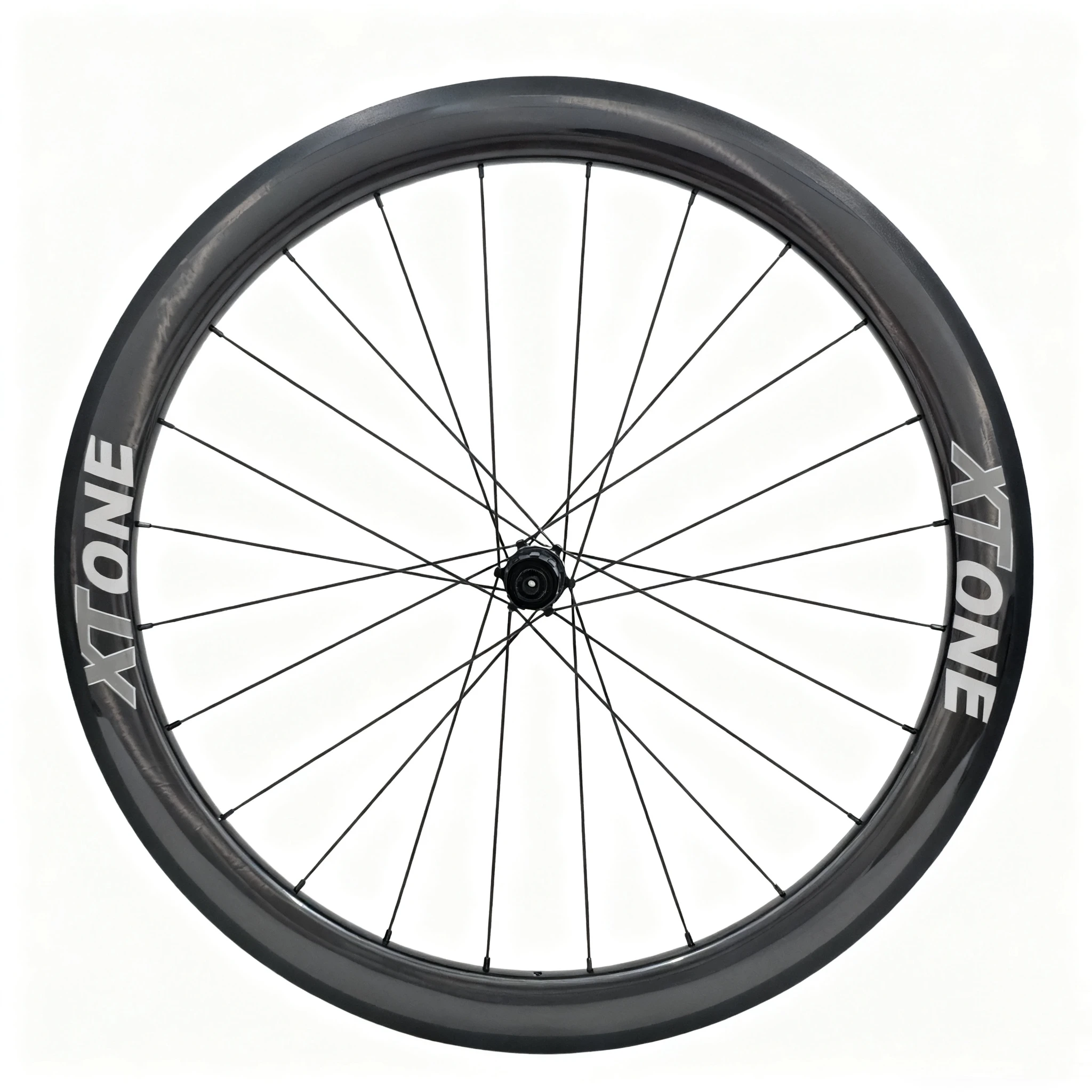 AliExpress XTone 700c Carbon Wheels Bicycle Wheel Rim Brake Wheel Set Hub bicycle Wheels Quality Road Bike Wheelset V Brake