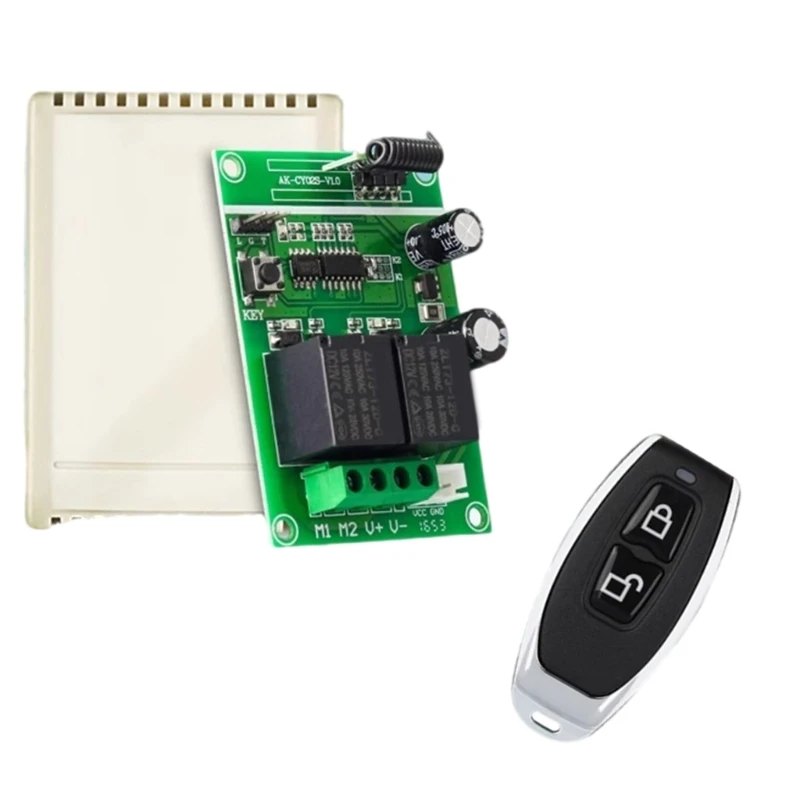 2025 New Wireless 433Mhz RF Remote Control Switches 12V Receiver Board for Gate Door