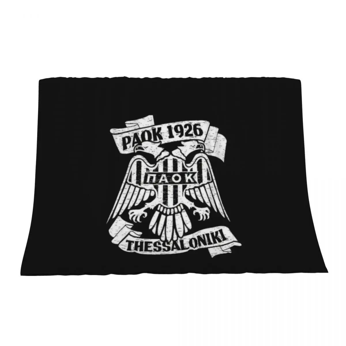 

PAOK THESSALONIKI 1926 Throw Blanket Nap Bed linens Shaggy Blankets