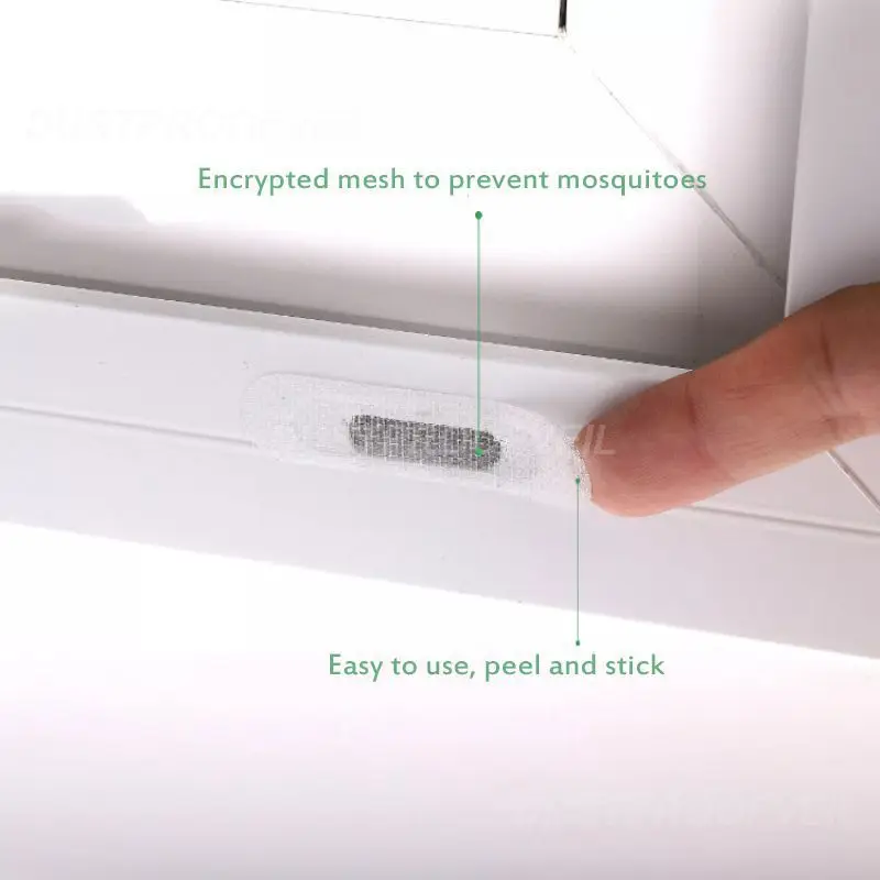 1~10PCS Fix Net Window Home Adhesive Anti Mosquito Net Fly Bug Insect Repair Screen Wall Patch Stickers Mesh Window Screen