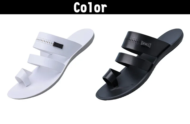 Herren-Sommer-Slides, bequeme, atmungsaktive, weiche Sohle, rutschfeste, verschleißfeste Sandalen für Outdoor, Autofahren und Strand-5123 – Detail 2