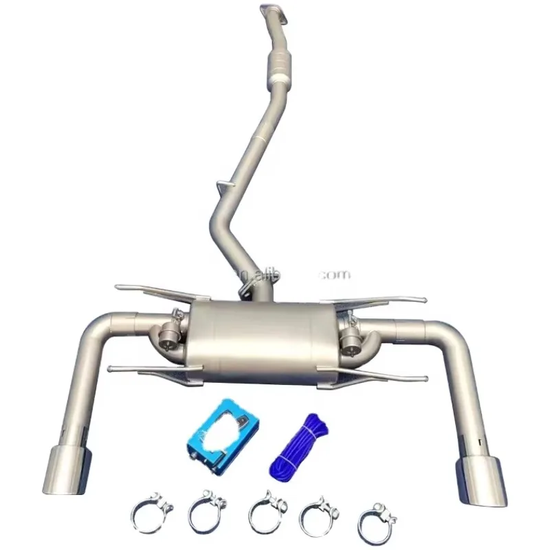 

High Quality Performance Stainless Steel Surface Sandblast Exhaust Catback With Remote Control For Toyota GT86