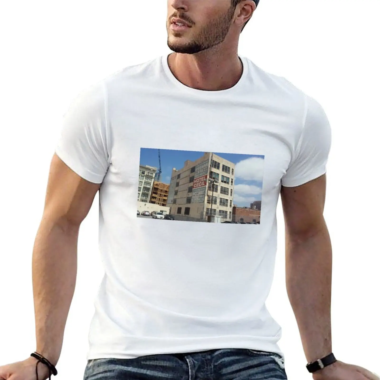 Hotel Cecil T-Shirt anime t shirts valentines boutique clothes vintage t shirt men
