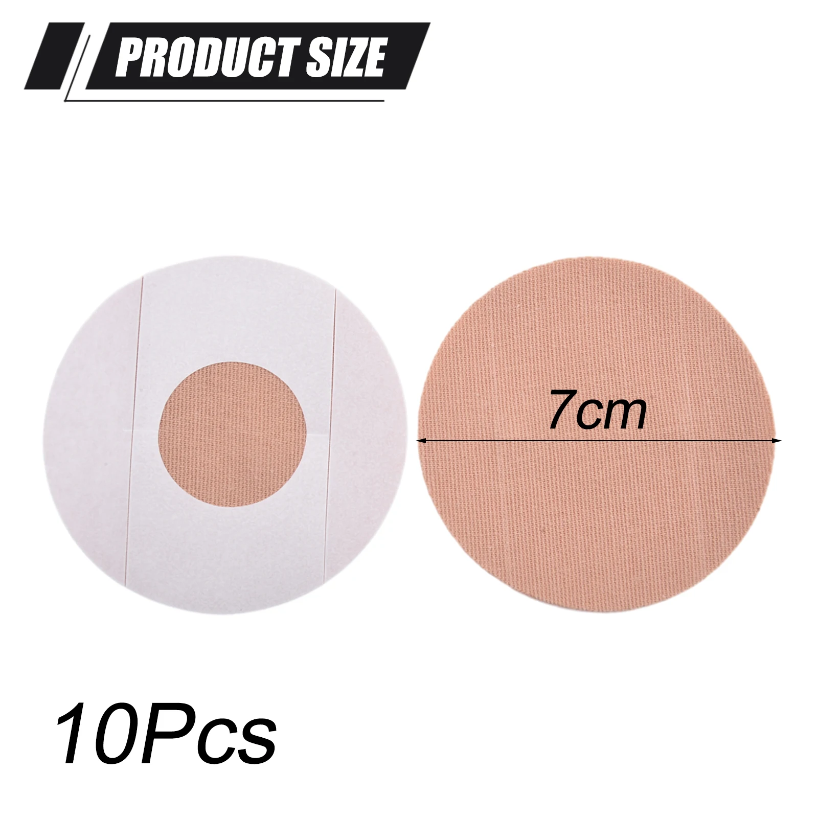 10PCS Adhesive-free Portable Sensor Round Transparent Outdoor Sports Patch Portable Sensor Water Proof Freestyle Patch
