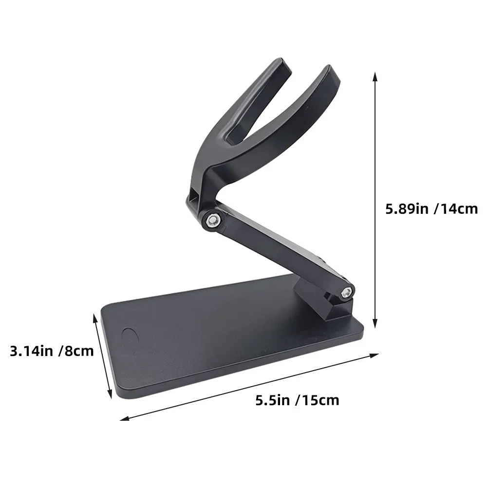 Soporte Universal para escáner de código de barras plegable, multiángulo, ajustable, manos libres, para escritorio de supermercado al por menor, estable y compacto
