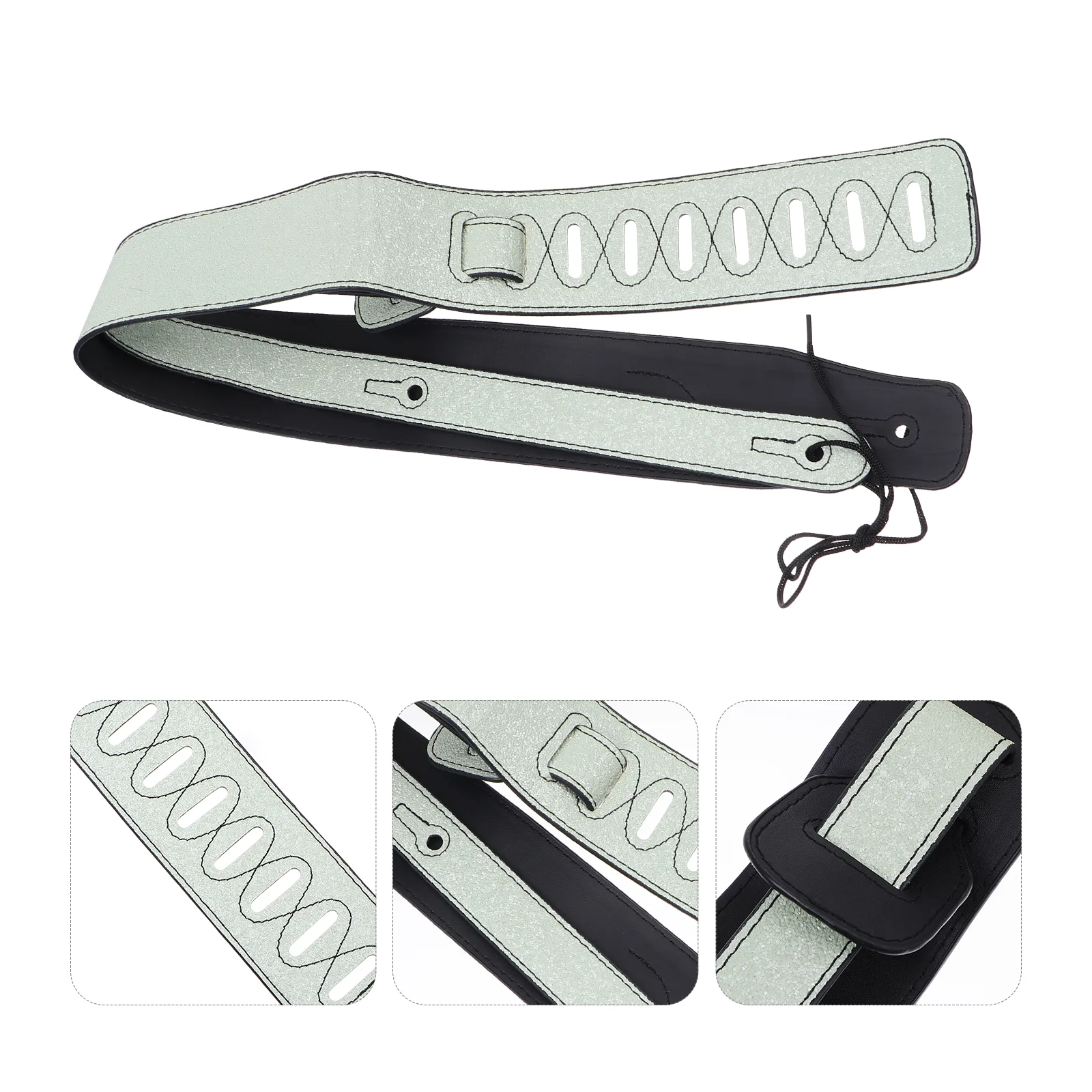 

Guitar Strap Stylish Accessories Belt Practical Pu Creative Comfortable