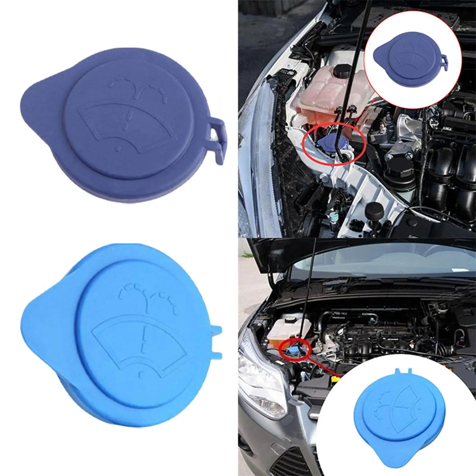 

1708196 Replacement Windshield Wiper Nozzle cover Accessories Windscreen Washer