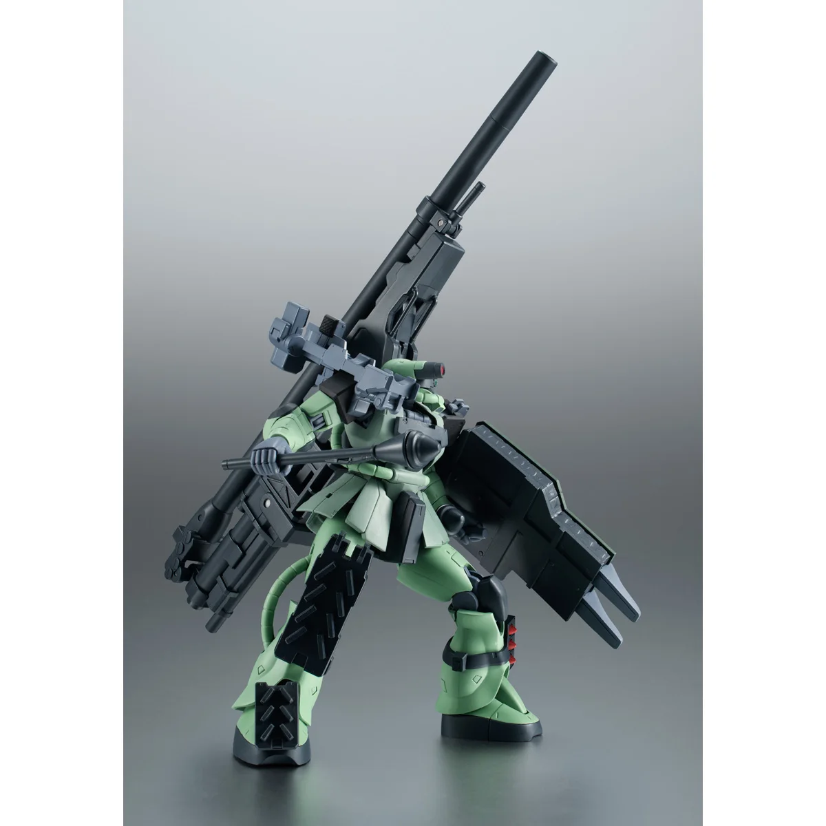 Bandai Robot Spirits ＜SIDE MS＞ MS-06F ZAKUⅡ Gunner Type Ver. A.N.I.M.E. - Official Mobile Suit Gundam Collectible Model
