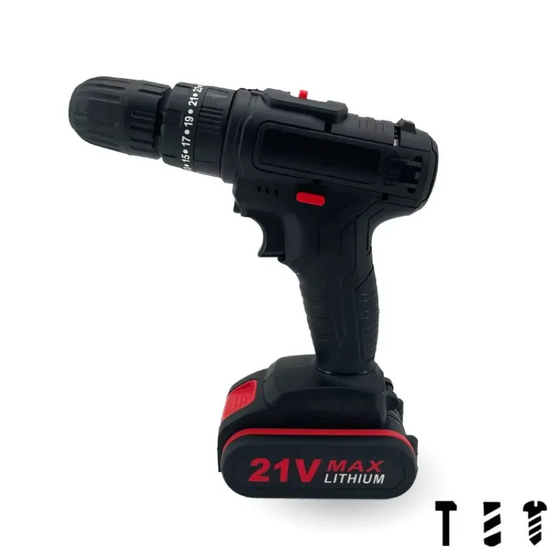 24V Electric Impact Drill Driver Cordless Mini Wireless Power Tool with Screwdriver Battery Operated for Efficient Work