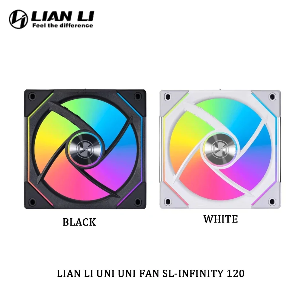 LIAN LI UNI FAN SL-INF120 Зеркало Infinity LED ARGB Gen. 3-й вентилятор с обратным лезвием, кулер для шкафа для ПК, геймера