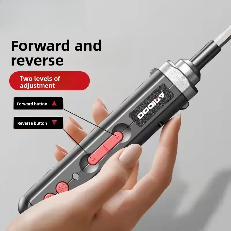 

2025Электрическая отвертка перезаряжаемого типа, бытовая маленькая электрическая отвертка, многофункциональная отвертка, пакетный набор инструментов