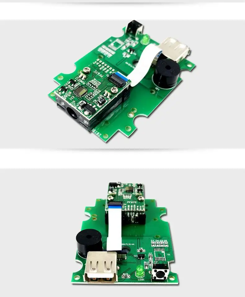 Módulo de scanner de código de barras linear, tamanho compacto, decodificação de alta velocidade, suporte multi-interface, dispositivo portátil de leitura de código de barras