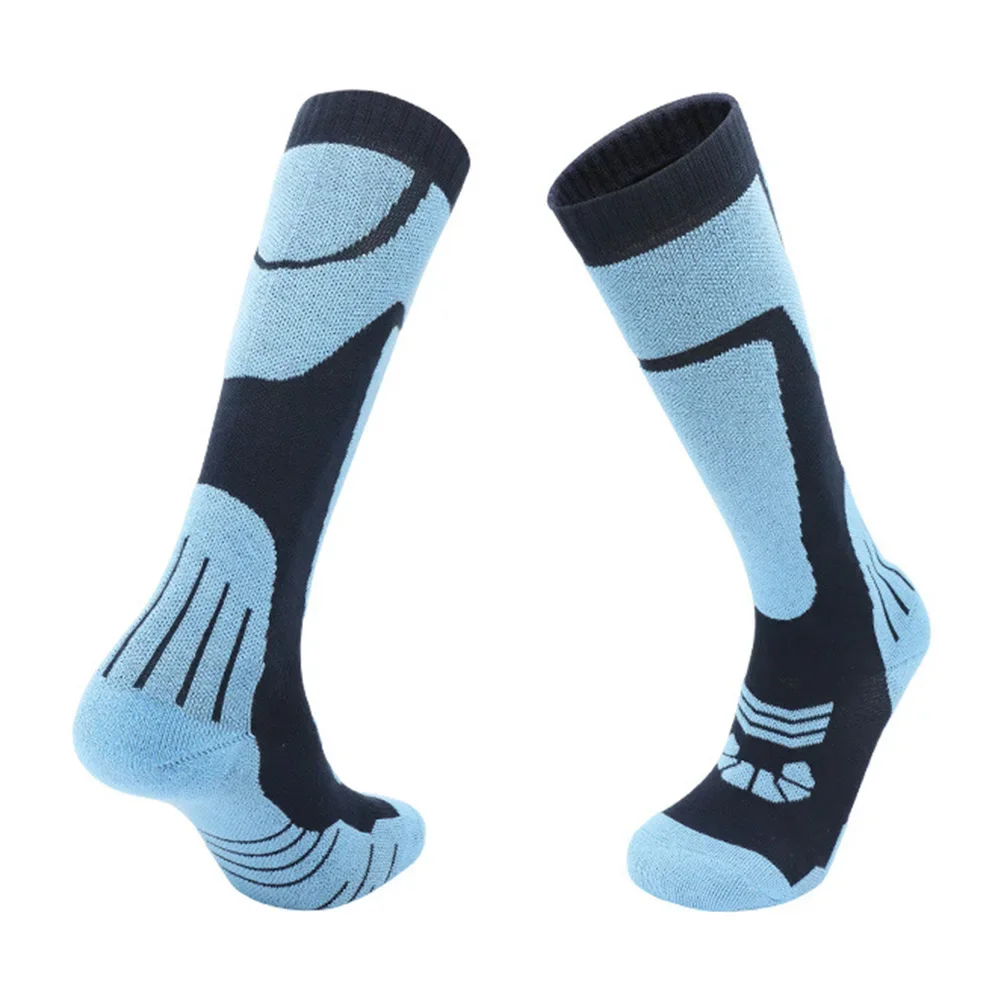 Long Ski Socks Ski Socks Snow Activities Comfortable And Breathable High Elastic Polyester Fiber For Cold Weather