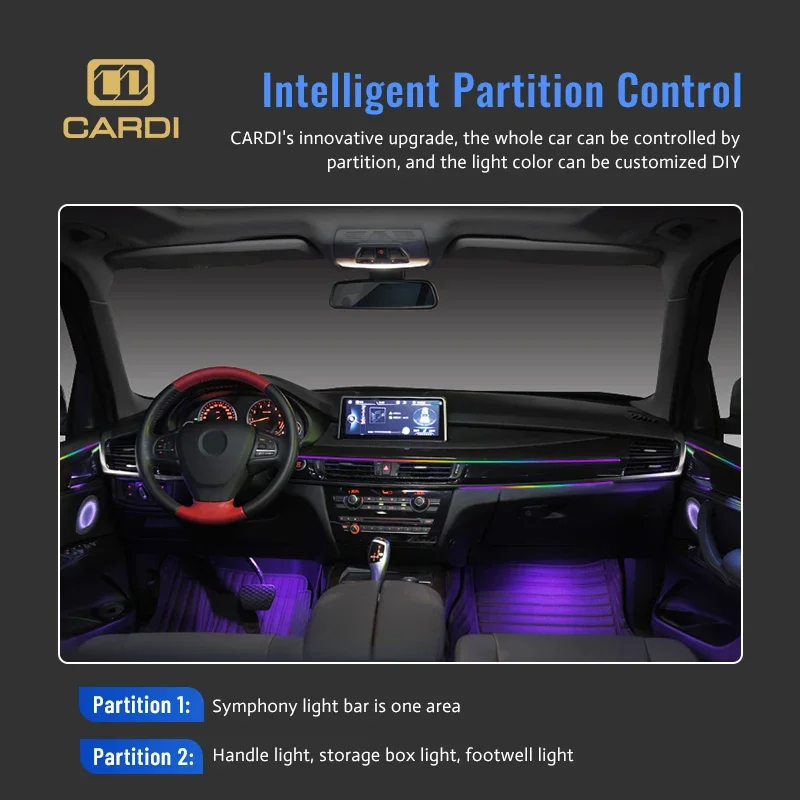 

2025Best-selling New Style K4 Led Strip Hidden Led Interior Led Strip For 98% Car Model