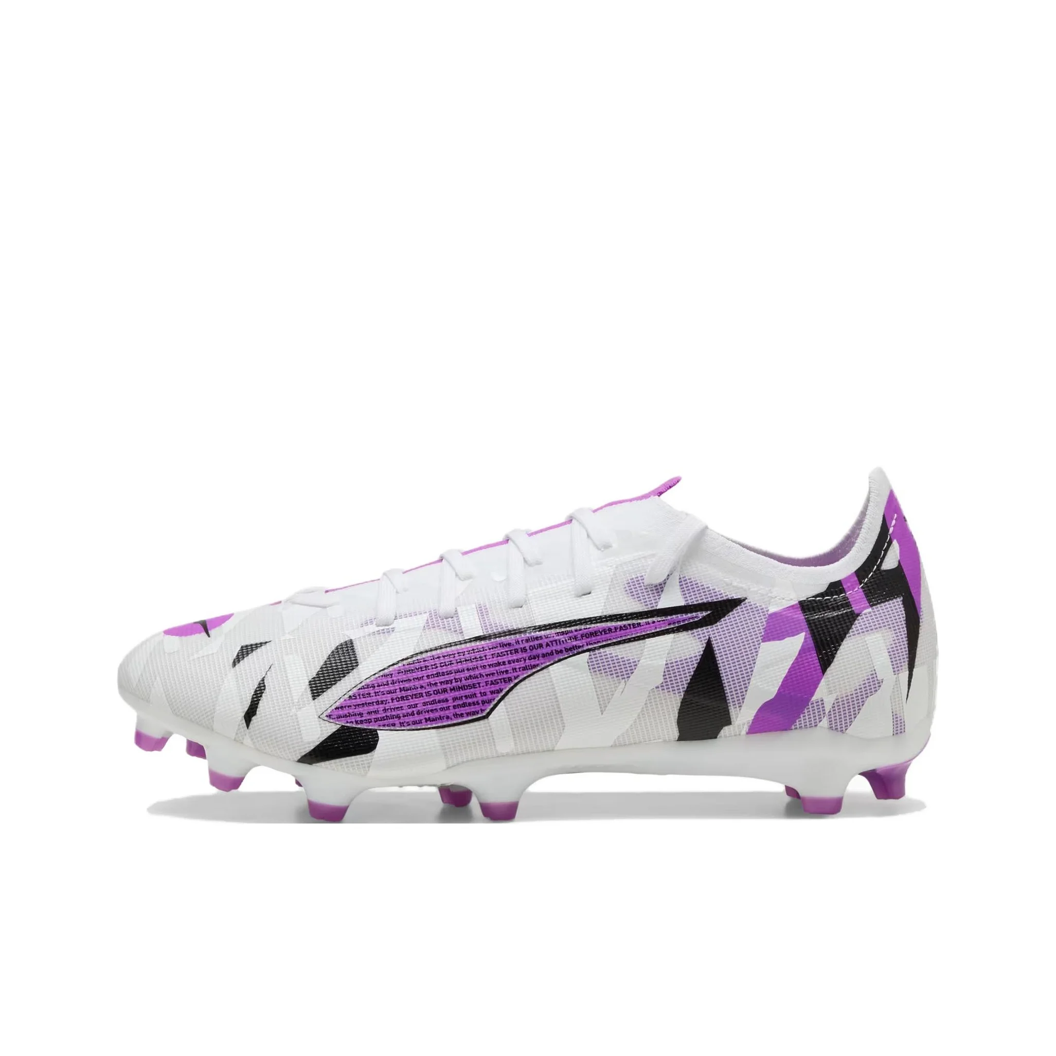 PUMA Ultra 5 Match Abrasion Resistant Soccer Shoes Men's White 108412-01