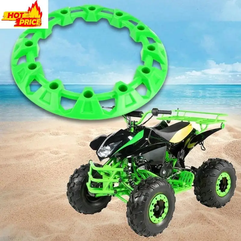 

ATV Wheel Rims Hub Decoration Tyre Guard Cover Fit for Beach Easy to Install Long Lasting Enhanced