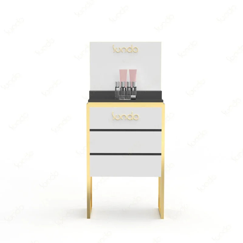 custom.New SUNDO Extravagant Cosmetic Retail Display Racks Shelf Beauty Showcase Shop Furniture Custom Design Perfume Display Ca