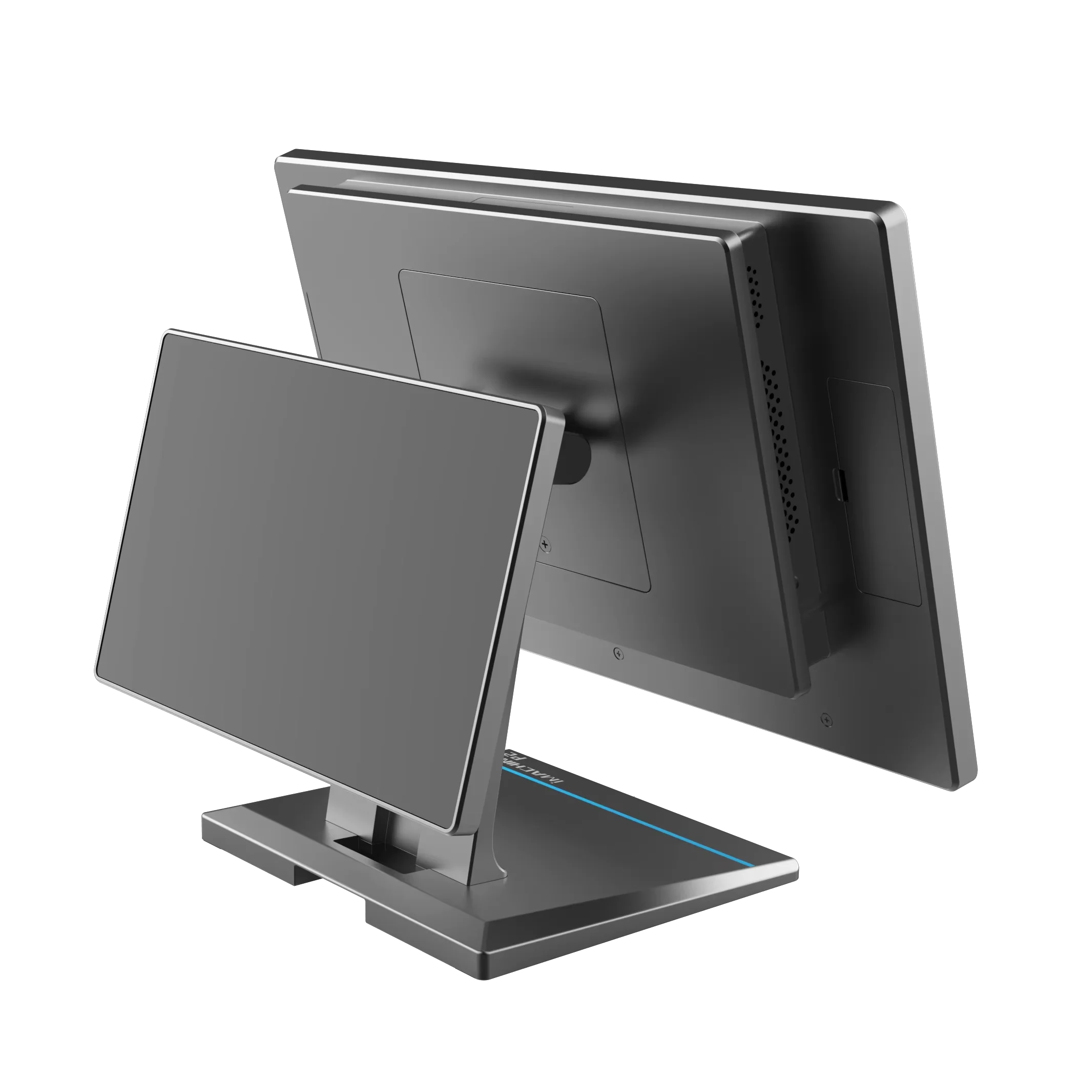 شاشة 15.6 بوصة تعمل باللمس بالسعة Pos Terminal windows Android Single Dual Screen Pos System مع وحدة المعالجة المركزية I3 I5 I7 الكل في واحد POS