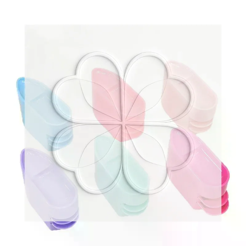 Nail Glitter Powder Recycling Box Double Layer Multi-use Manicure Storage Case for Nail Art DIY Craft Home Salon 1Pcs