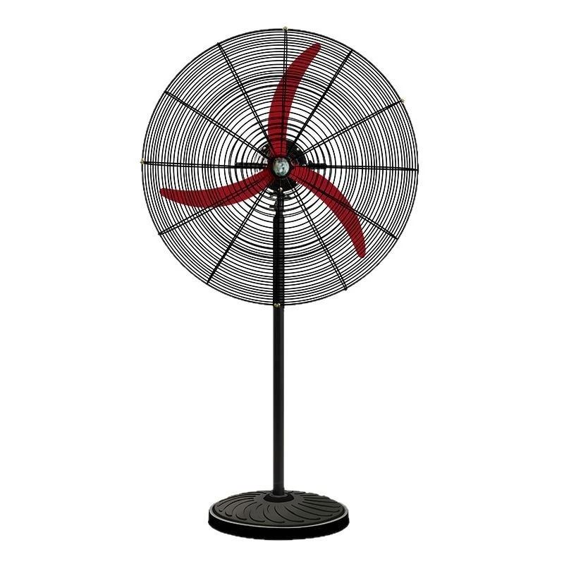Industrial wall-mounted fan Electric fan High power and powerful shaking head Commercial silent super wall air volume horn fan