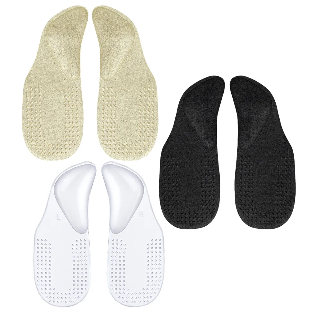 

3 Pairs Arch Heel Pad Gel Pads for Heels Shoe Inserts Women High Insoles Comfort