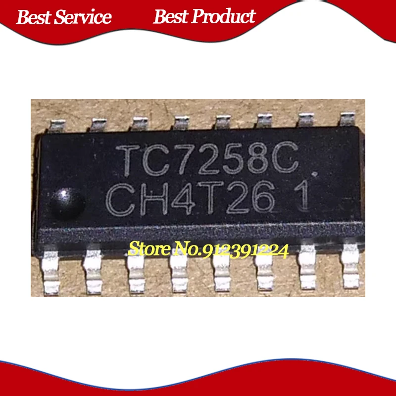 10 Pcs/Lot TC7258C SOP16 New and Original In Stock