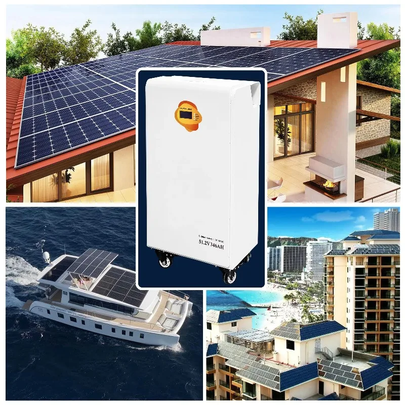 Customized 18kWh 51.2V 346Ah LiFePO4 Battery Solar Home Energy System With 6000-10000 Cycles Deep Cycle BMS Communication