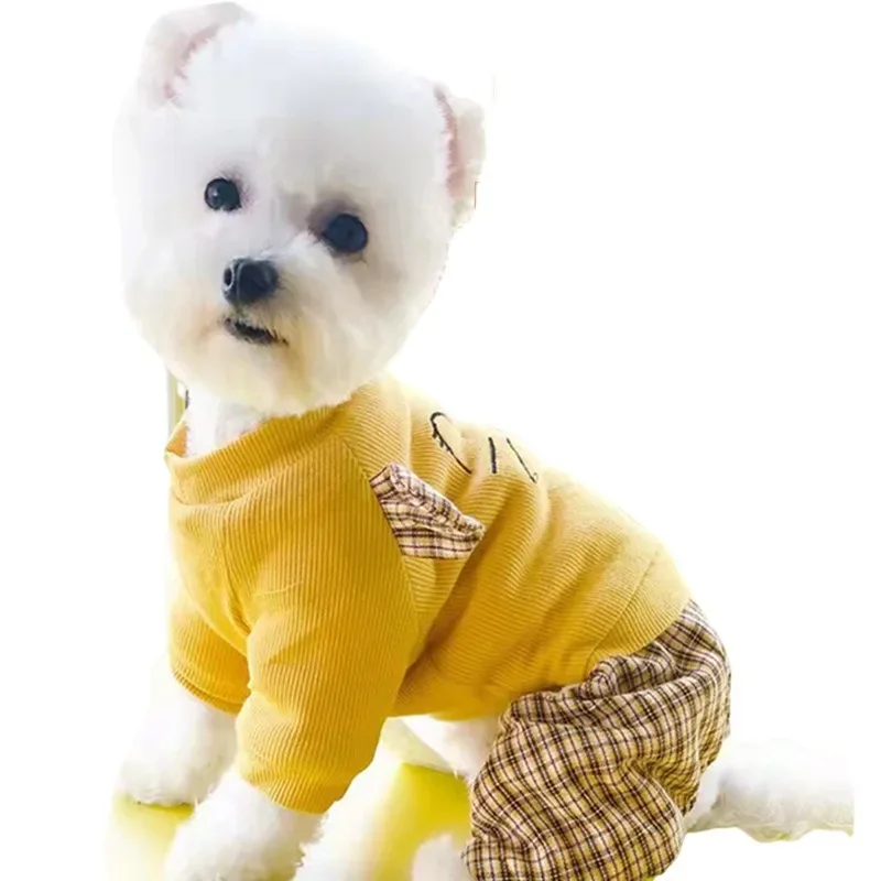 Mono de invierno para perros, ropa de abrigo para cachorros, ropa para perros pequeños, ropa Yorkie Pomerania, Bichón maltés, caniche, Schnauzer
