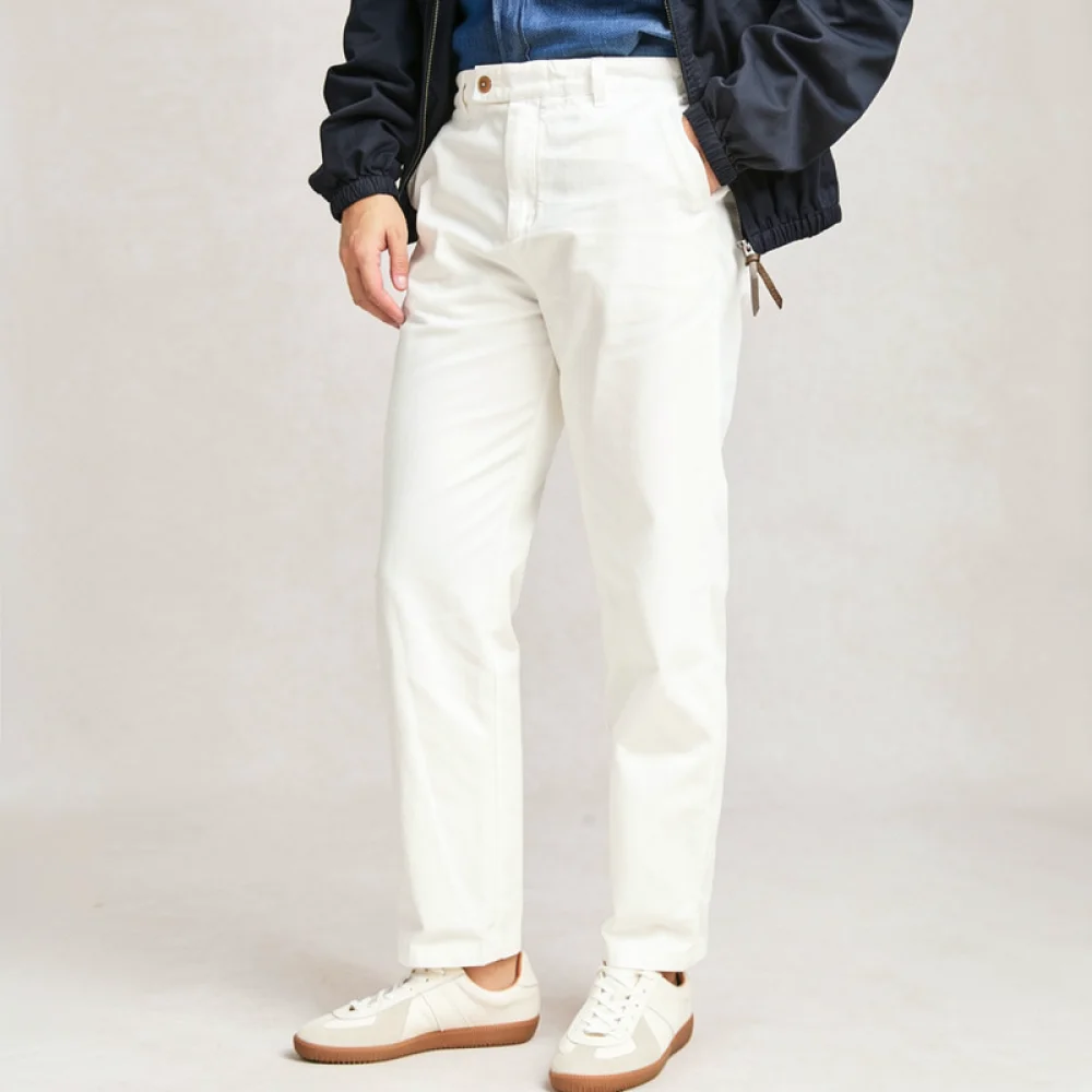 Mens Classic Business Casual Chinos Straight Cut Cotton Trousers Slim Fit Breathable Durable Autumn Fashion For GDDQSDC