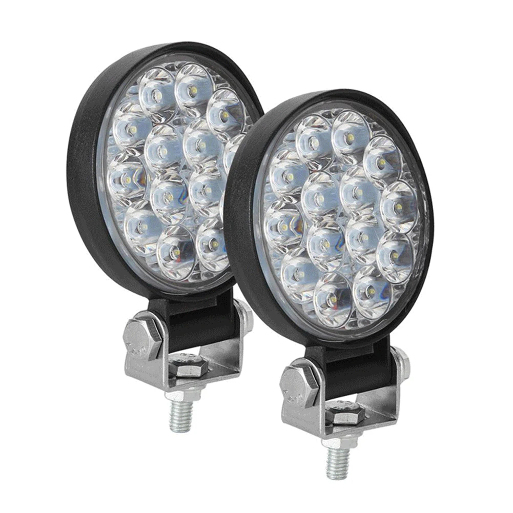 Легкий рабочий свет автомобиля алюминиевый противотуманный фонарь водонепроницаемый рабочий свет бар 1 шт. 2500LM 3030 42 Вт 6000 К высокое качество