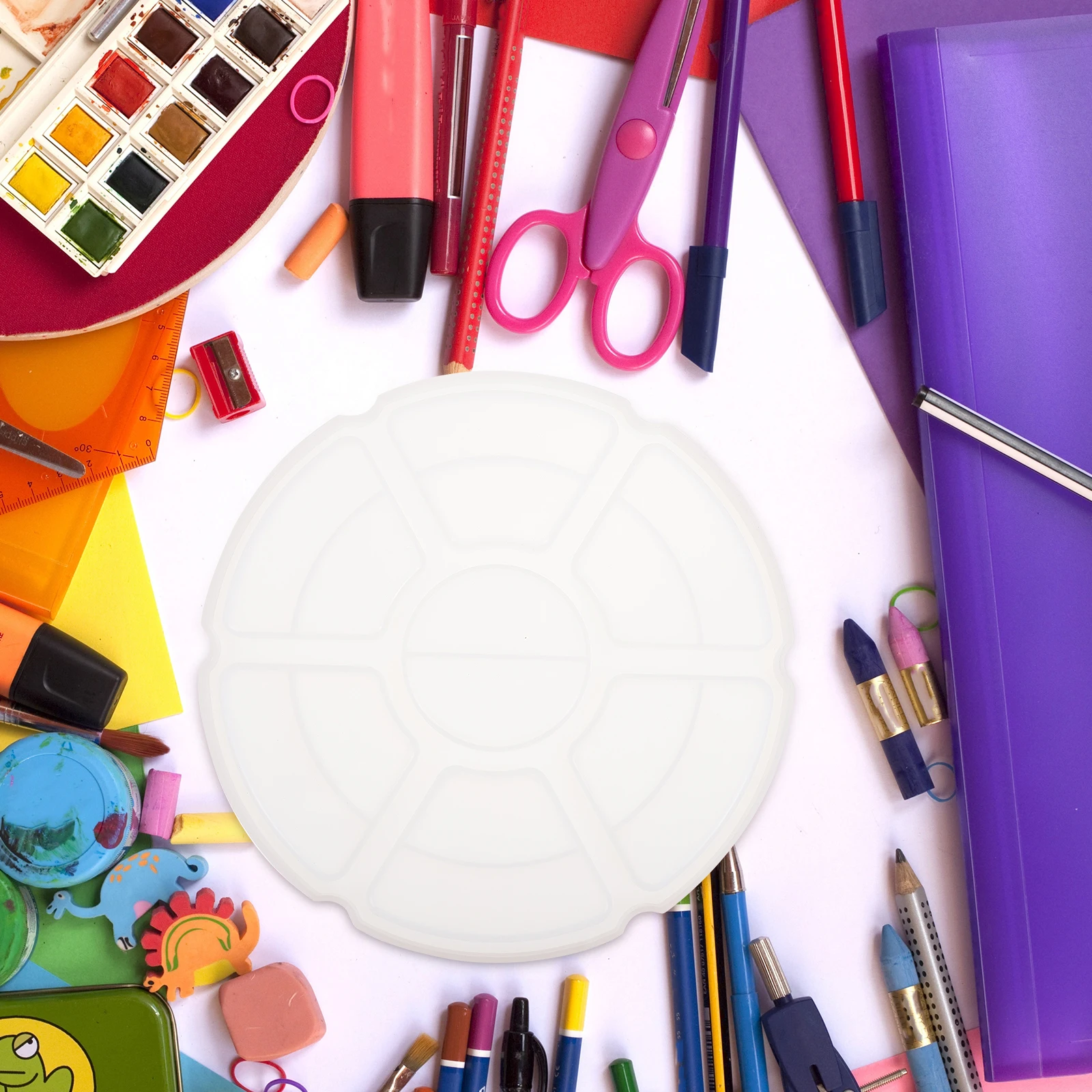 

Форма для макияжа, формы для помадки, сделай сам, силиконовый поднос, подставка для краски, силикагель, пигмент, литье