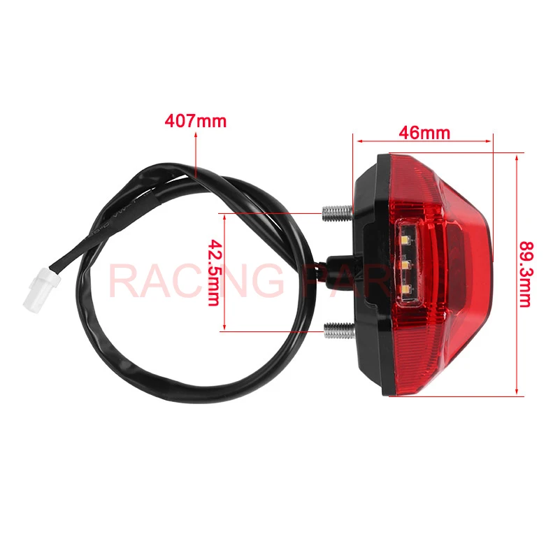 Motorcycles Accessories Tail Lamp Light Taillight Brake Lights For Sur-ron Surron Ultra Bee Electric Dirt Bike E-Bikes