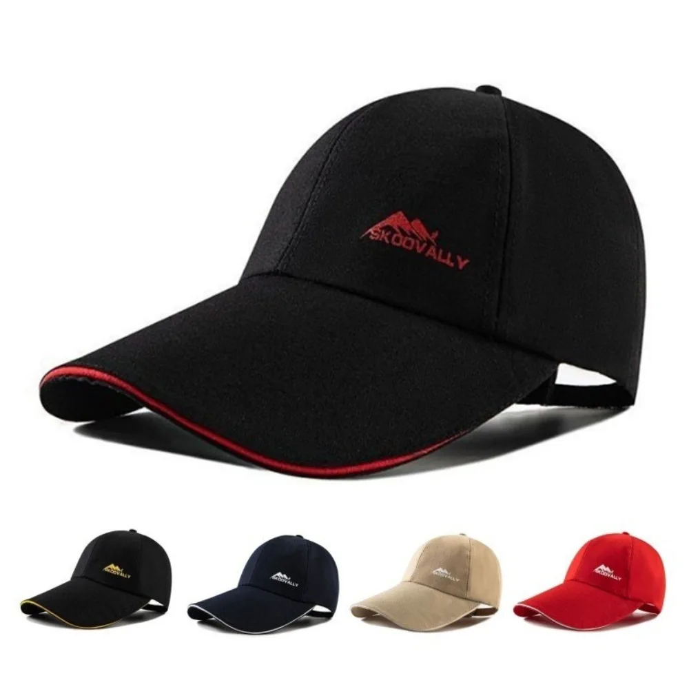 

Trendy Baseball Cap 2024 Anti-uv Anti-Sun Fishing Cap Adjustable Embroidery Trucker Cap Unisex