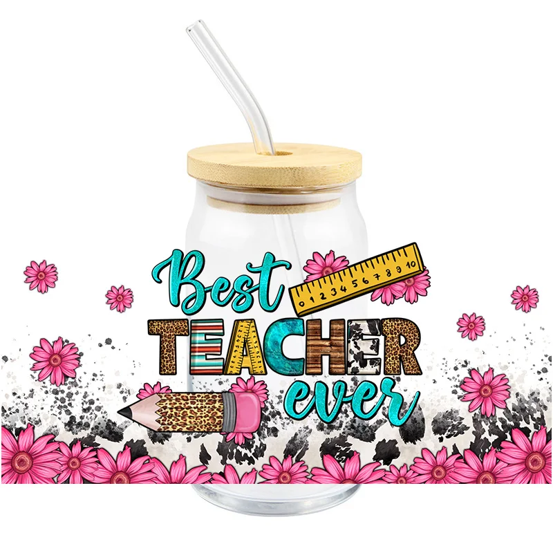 Uv Dtf Teacher Daily Affirmations Transfer Sticker Diy Waterproof All Of My Students Are Capable Of Succeeding Custom Decals