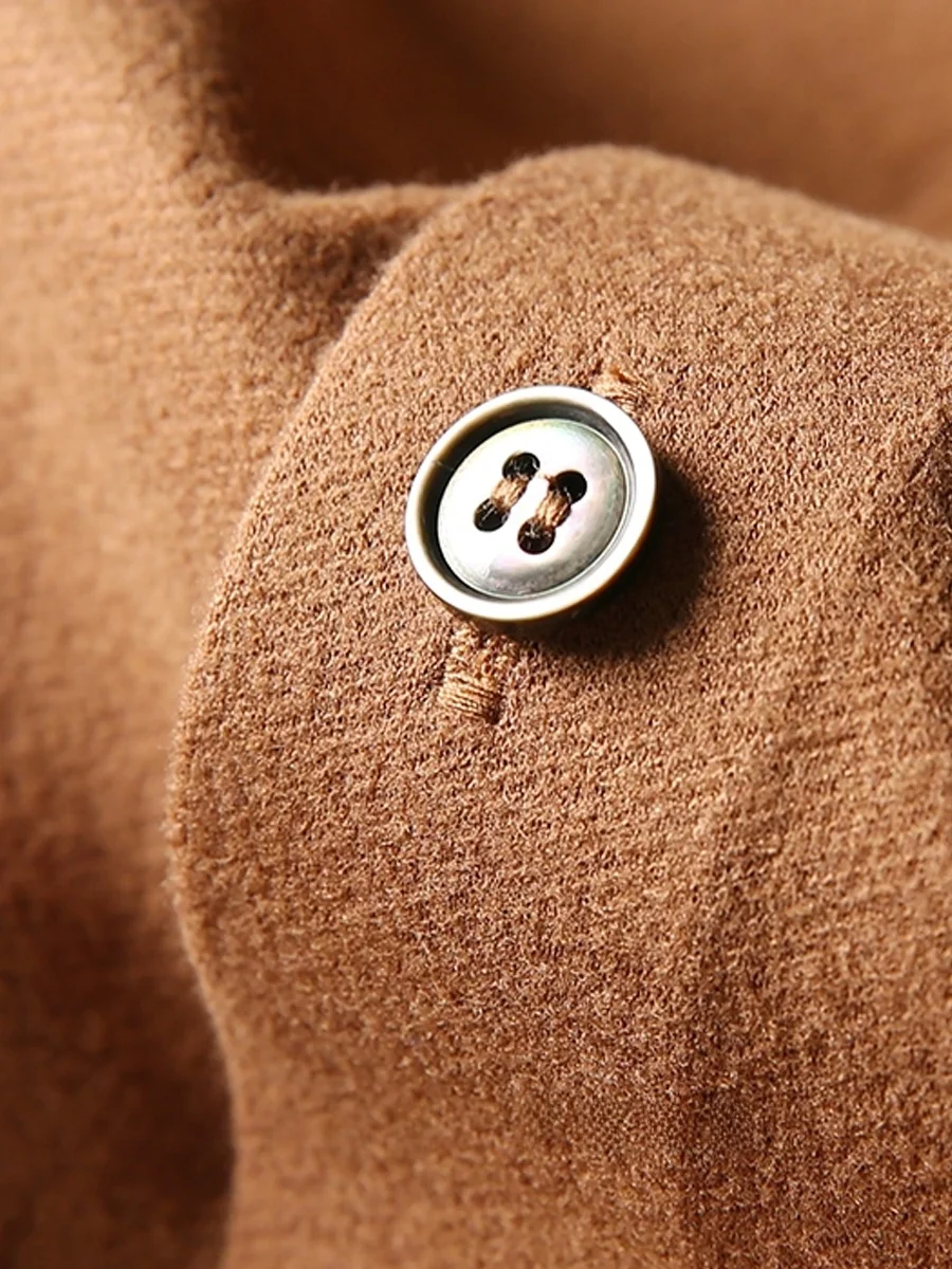 

Thiened Fce Long Sve irt Men's Comfortable Warm Anti-Pilling Busin Casual Pure Color Stand Fit Autumn Winter