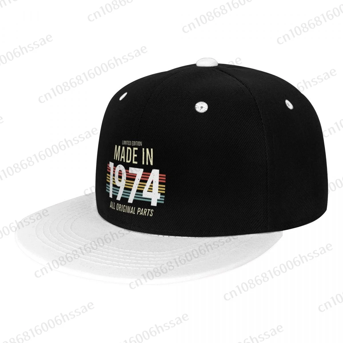 1974 All Original Parts Birthday Gifts Hip Hop Baseball Caps Running Adult Men Women Flat Hats Fashionable Outdoor Hat