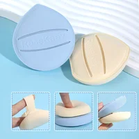 3PCS Soft Air Cushion Puff, Special Makeup for Liquid Foundation, Clear Base Makeup, Wet and Dry, Storage Box for Easy Storage 2