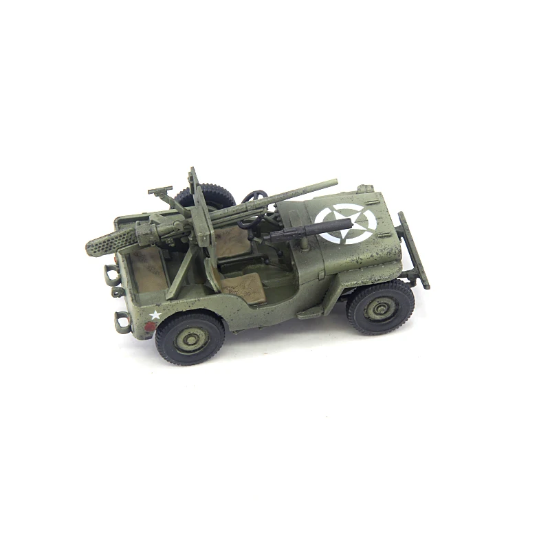 1:72 Scale Plastic Soviet LE2002 Willis M1917 Jeep Armored Vehicle Model Military Transport Vehicles Classics Collection Gifts