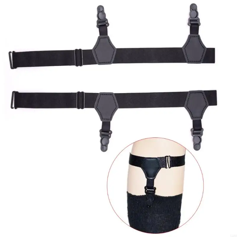 A3pb 2pcs/SET UNISEX SCOKS SUPS SUPENDERY PASŁO PASŁA SIĘ DOBRY STRONE