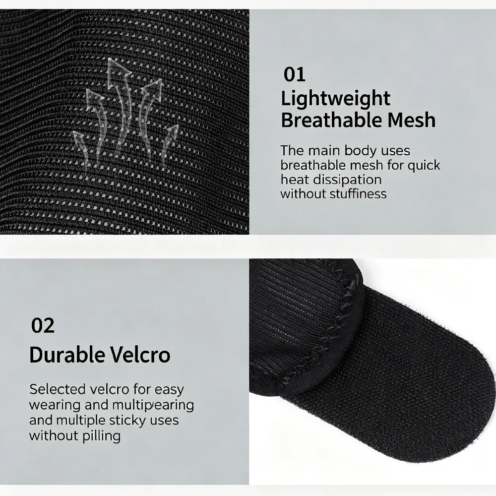 Adjustable Breathable Mesh Wrist Brace Compression Support for Men Women, Lightweight Stabilizer Fits Left/Right Hand for Sport