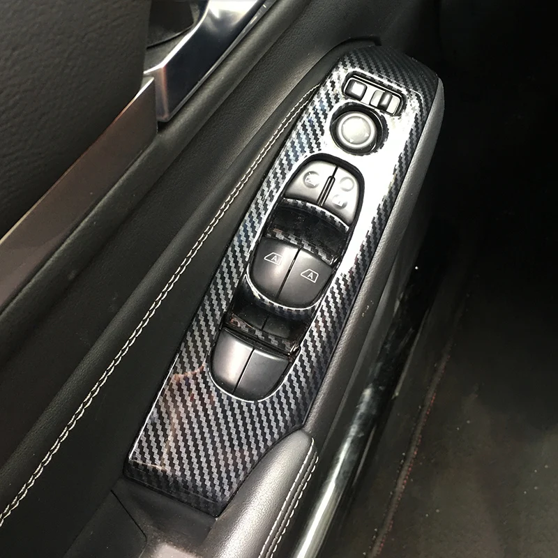 

WELKINRY For Nissan Altima L34 6th Generation 2019-2025 Teana 4th Gen Inner Car Door Armrest Window Lifter Regulator Switch Trim