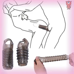 Adult Supplies Linen Nozzle Ring Cock Cock Ring Reusable Silicone Delay Ejaculation Stronger Erection Sex Toys Sex Toys for Men