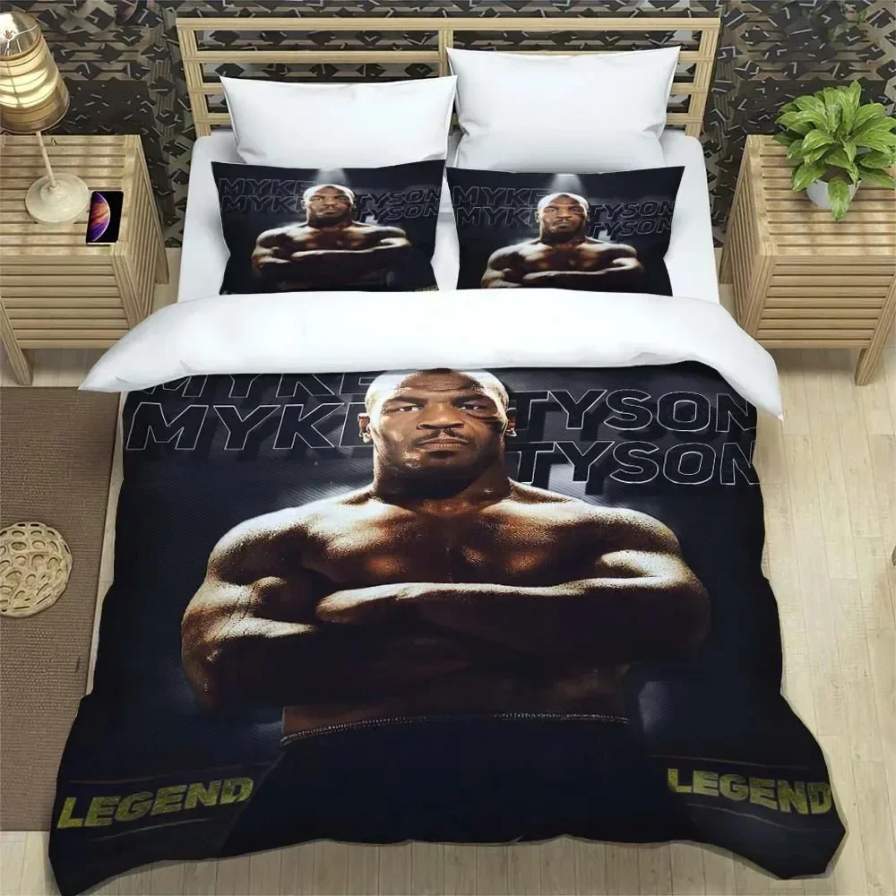 

Boxing Champion Mike Tyson Fashion 3D Printed Bedding Queen Bedding Set Customized King Size Bedding Set Soft And Comfortable