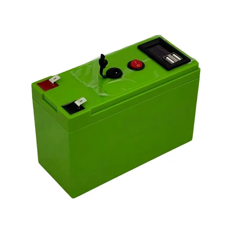 A13E-For UPS Solar Compatible DIY 12V 18650 Battery Box Kit 3X7 18650 Holder+ 3S 40A BMS+ Nickel Voltage Display Dual-USB Power