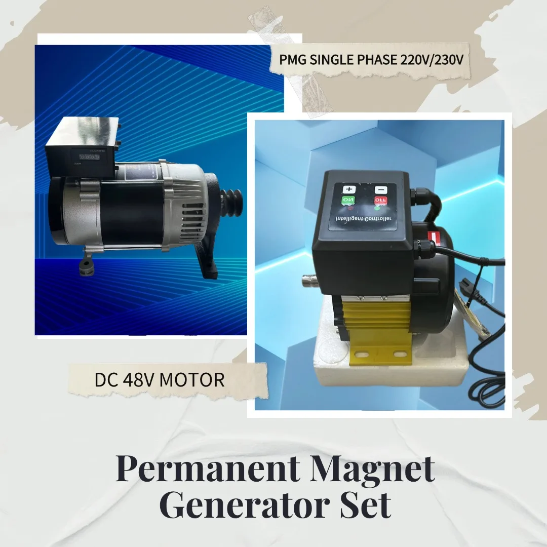 

10 кВт, 20 кВт, 30 кВт, 220 В, 230 В, генератор с постоянными магнитами, высокоэффективный генератор переменного тока 50 Гц, оснащенный регулятором напряжения