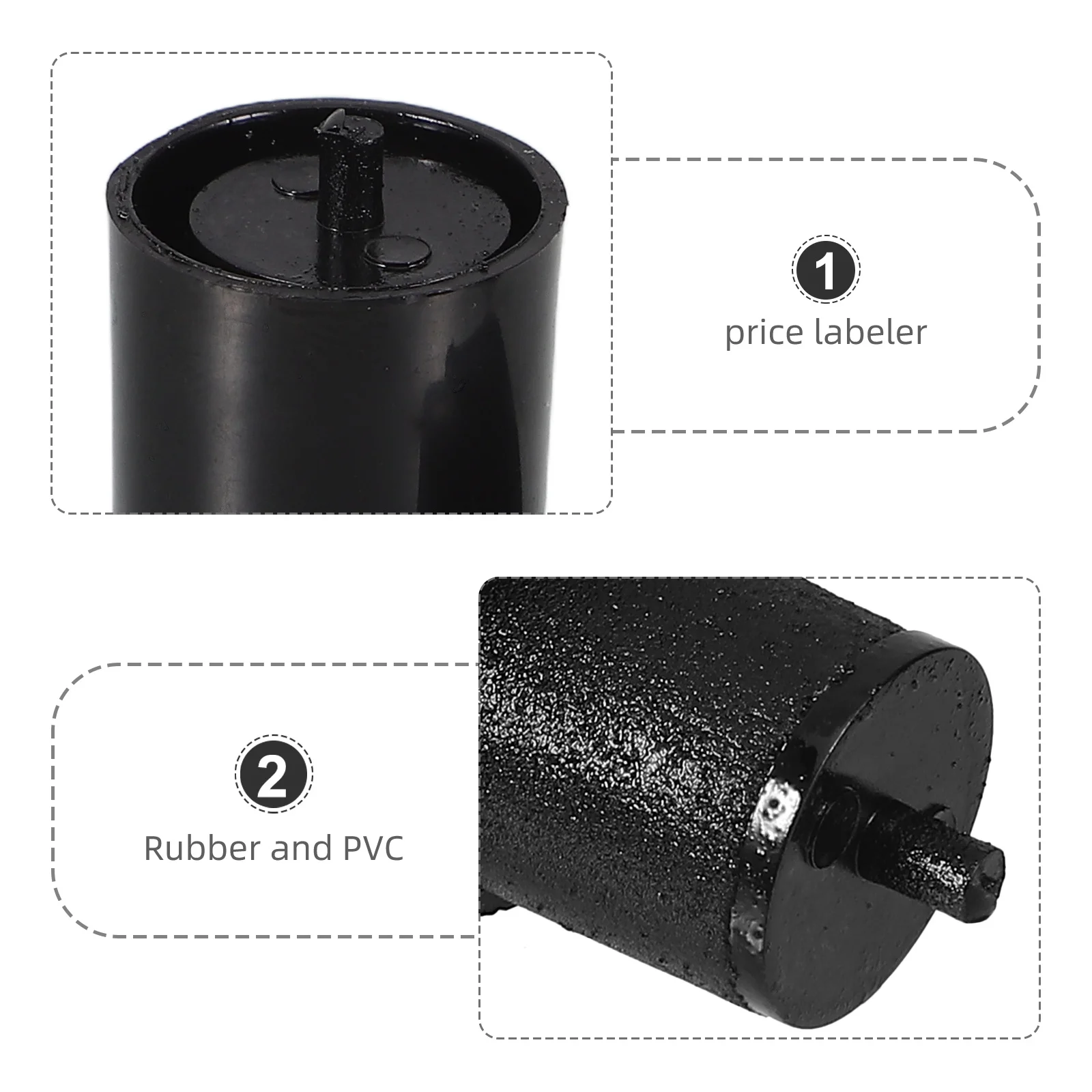 10 قطعة استبدال عجلة الحبر لملصق Pricemarker سريعة الجافة المحمولة آلة شارة الأسعار خط واحد أداة وضع العلامات الملء