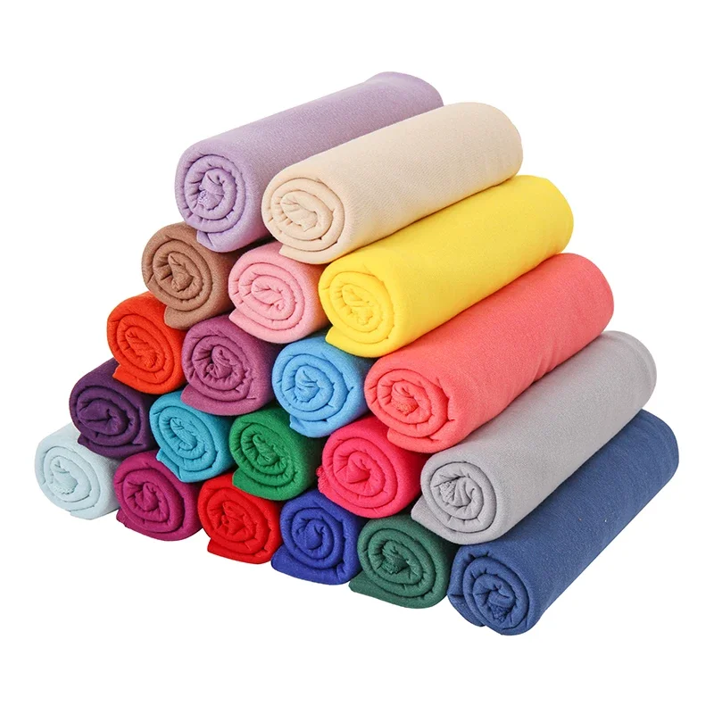 Einfarbig Premium Jersey Hijab Schal Frauen Plain Modal Baumwolle Schal Elastizität Muslimischen Hijab Turban Islam Stirnband Wraps – Detail 4