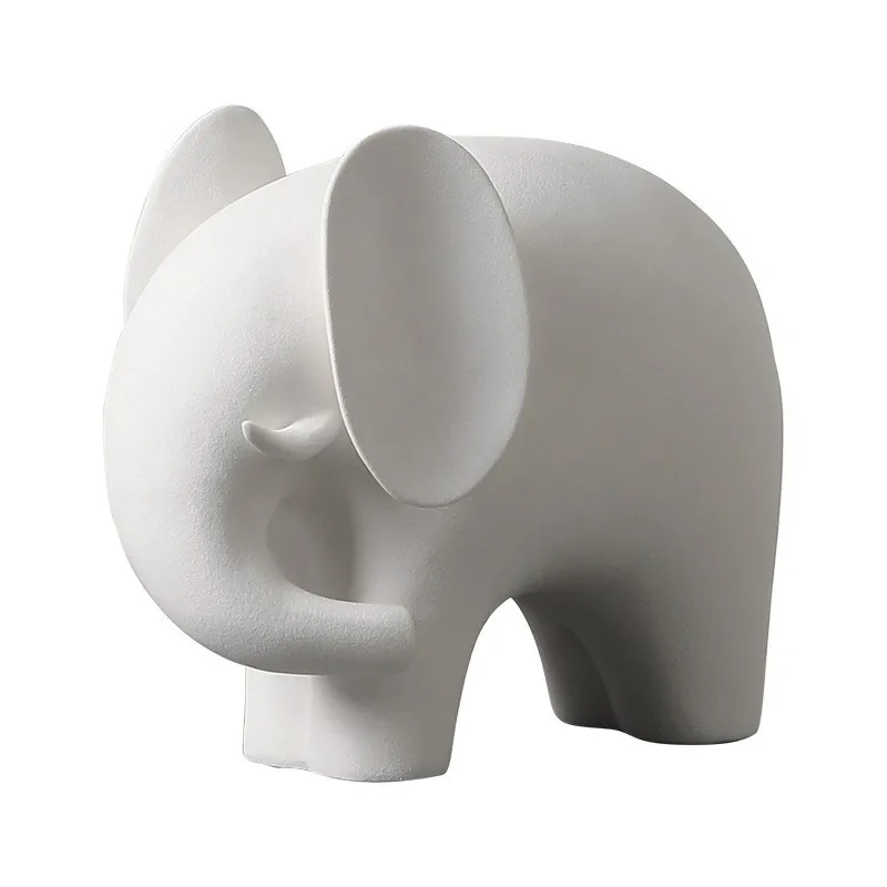 

Lucky Elephant Wine Cabinet Ornament Living Room High-end Light Luxury Entrance Desktop Home Decoration High-end Crafts