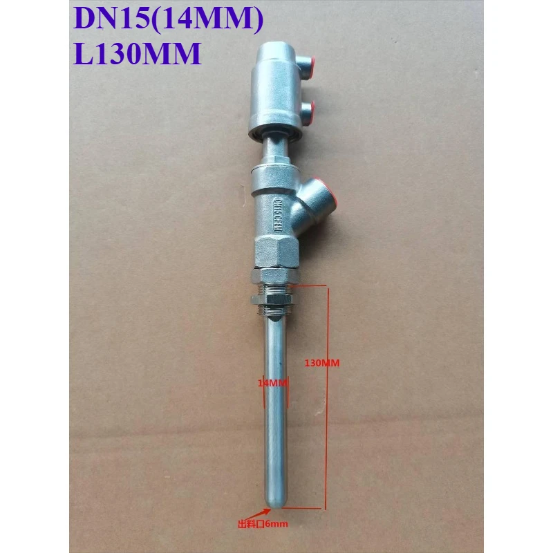 Filling Machine with Stainless Steel DN15-27 Extension Rod Anti-drip Pneumatic Discharge Nozzle Filling Valve